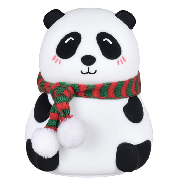 Διακοσμητικό Χριστουγεννιάτικο Φωτιστικό USB Σιλικόνης Πάντα με χρονοδιακόπτη 7 χρώματα φωτισμού CL-009