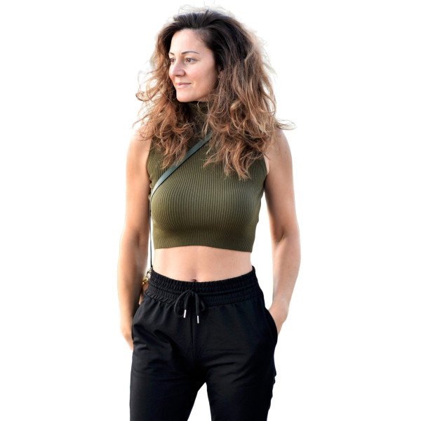 ΤΟΠ ΠΛΕΚΤΟ ΖΙΒΑΓΚΟ ΑΜΑΝΙΚΟ MOHICANS C755 ΧΑΚΙ