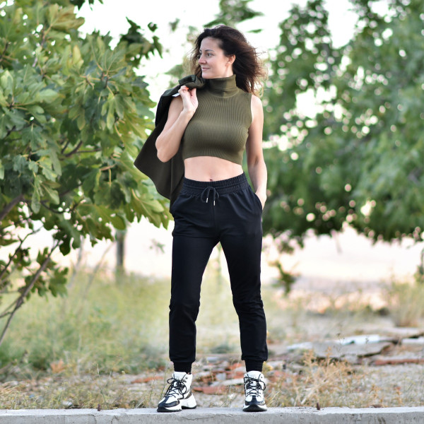 ΤΟΠ ΠΛΕΚΤΟ ΖΙΒΑΓΚΟ ΑΜΑΝΙΚΟ MOHICANS C755 ΧΑΚΙ