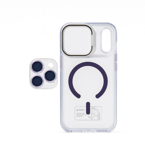 Θήκη Comie MagSafe Case με προστασία κάμερας για iPhone 17 Pro Max CM8008BLU Μπλε