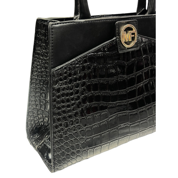 HANDBAG MOHICANS CO-355 BLACK