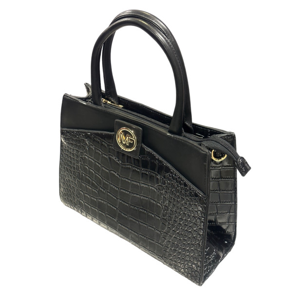 HANDBAG MOHICANS CO-355 BLACK