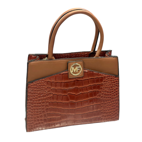 HANDBAG MOHICANS CO-355 BROWN