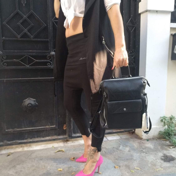 ΓΥΝΑΙΚΕΙΟ ΚΟΛΑΝ ΡΙΠ MOHICANS 1004 ΜΑΥΡΟ