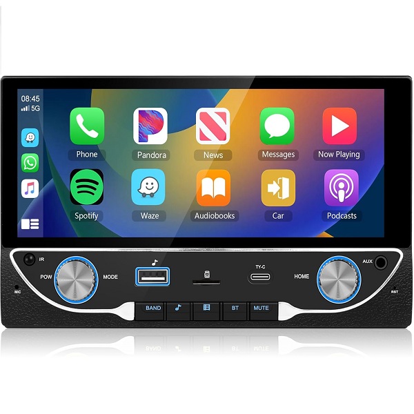 Ηχοσύστημα Αυτοκινήτου 1 DIN Bluetooth με Οθόνη 6.8″ MP5 Multimedia Player 60Wx4 USB-TYPE-C και τηλεκοντρόλ CTC-6822