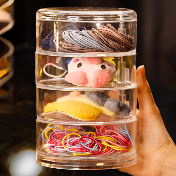 Θήκη για Κοσμήματα - Μπιζουτιέρα Περιστρεφόμενη με 4 Επίπεδα και 4 Θήκες CX-101