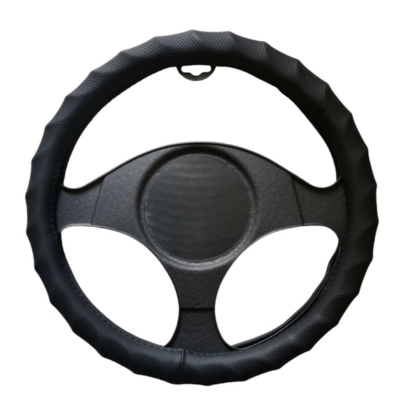 Αντιολισθητικό κάλυμμα τιμονιού αυτοκινήτου 38cm cy68910-008 Μαύρο