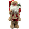 Διακοσμητικός Χριστουγενιάτικος Άι Βασίλης Mohicans 40cm με κίνηση και μουσική D2023-67