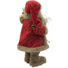 Διακοσμητικός Χριστουγενιάτικος Άι Βασίλης Mohicans 40cm με κίνηση και μουσική D2023-67