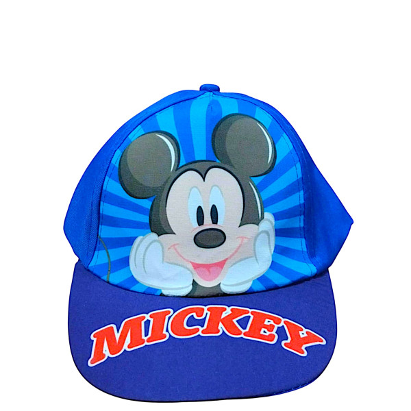 Disney Mickey Παιδικό Καπέλο Τζόκεϋ Για Αγόρια και Κορίτσια NW1213-1 Μπλε