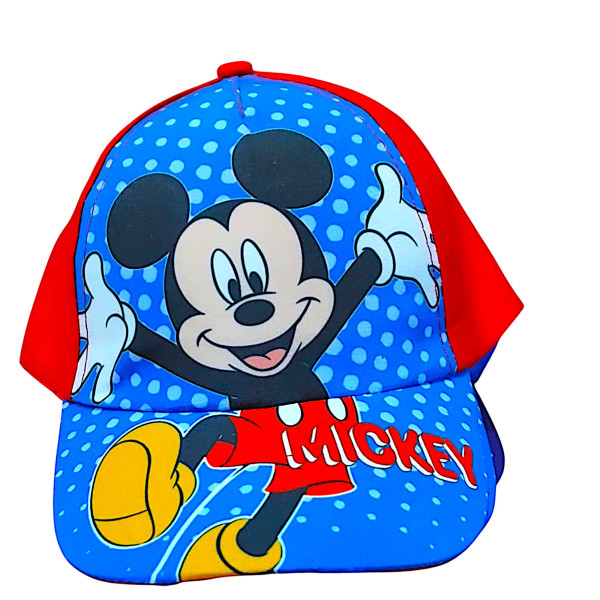 Disney Mickey Παιδικό Καπέλο Τζόκεϋ Για Αγόρια και Κορίτσια NW1213-2 Κόκκινο