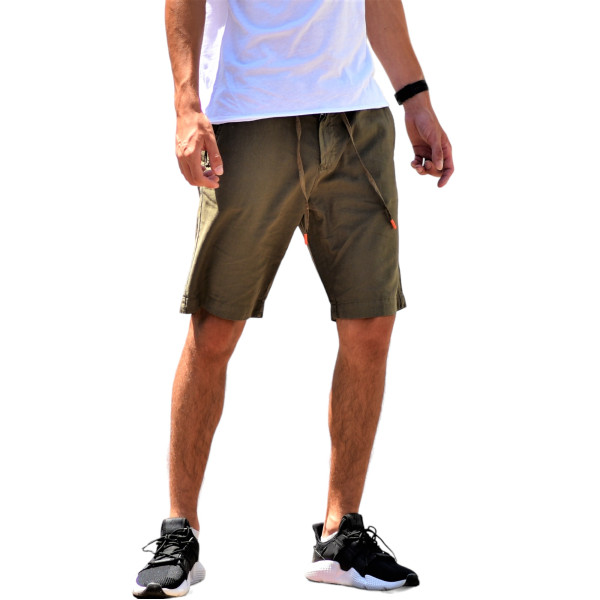 BERMUDA CHINOS LINEN MOHICANS DJ-901 KHAKI