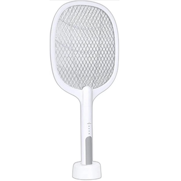 Ηλεκτρική Επαναφορτιζόμενη Εντομοαπωθητική Ρακέτα με βάση 3000V DQN-01