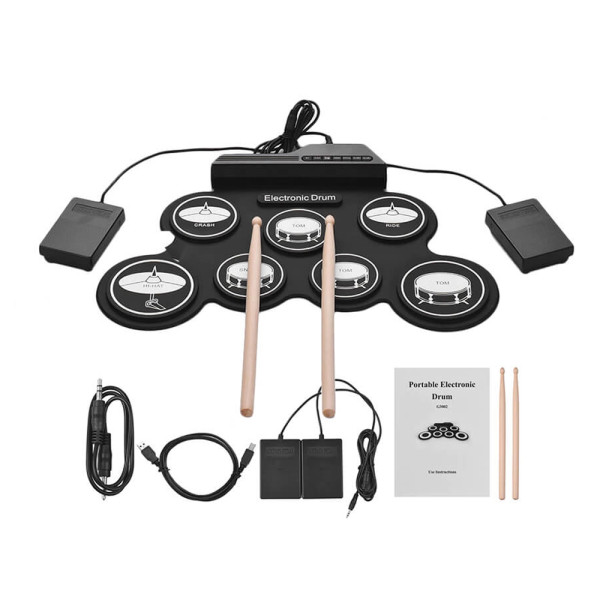 Φορητό Ψηφιακό Σετ Τυμπάνων Digital Drum AH-4