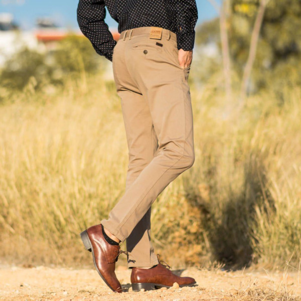 MEN'S TROUSERS CHINOS MOHICANS NFS801 BEIGE