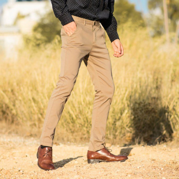 MEN'S TROUSERS CHINOS MOHICANS NFS801 BEIGE