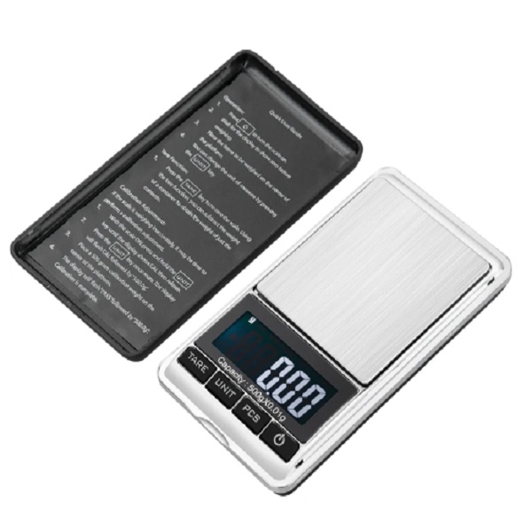 Μίνι Ψηφιακή Ζυγαριά Ακριβείας 0.1gr - 200gr Τσέπης DS16 200G Ασημί