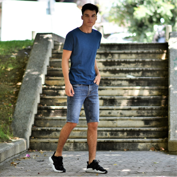 T-SHIRT COLOR MOHICANS DS231-1802 BLUE