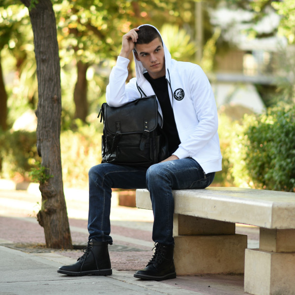 ΑΝΔΡΙΚΟ ΠΑΝΤΕΛΟΝΙ JEANS ΜΕ ΣΚΙΣΙΜΑΤΑ MOHICANS DS637 ΜΠΛΕ