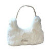 Women's fur shoulder and handbag Mohicans DW33 Beige
