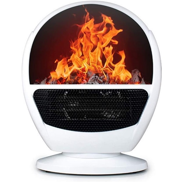 Κεραμικό Αερόθερμο LED με Εφέ Φλόγας DX-22
