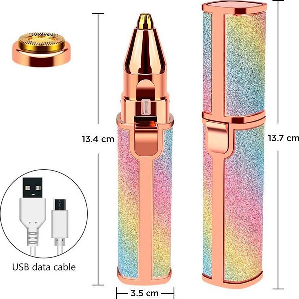 Συσκευή Αποτρίχωσης Προσώπου 2 IN 1 DX-26