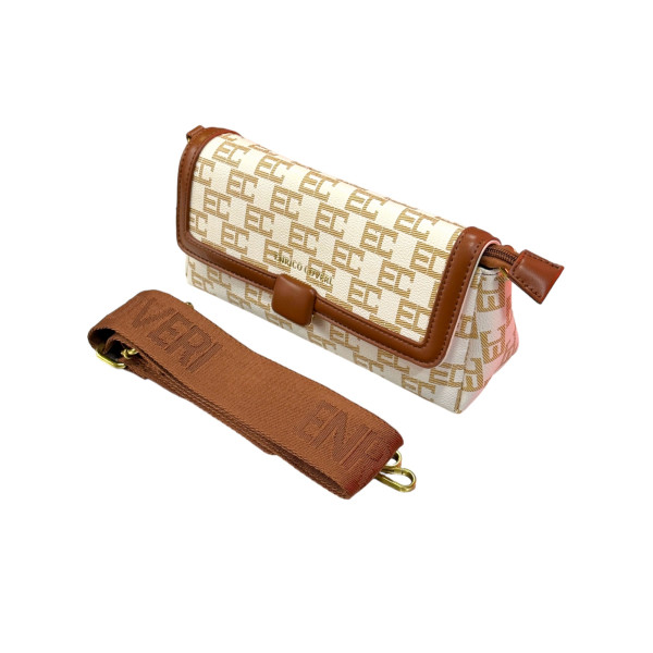 HANDBAG MOHICANS EC2982 BEIGE BROWN