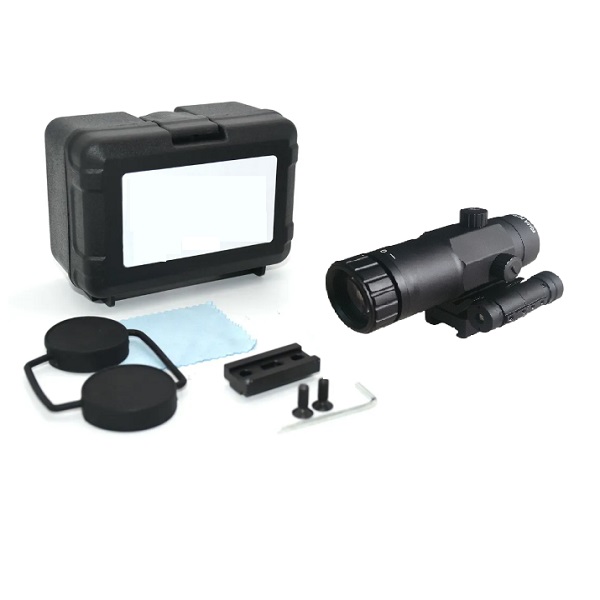 Μεγεθυντικός Φακός red dot με ανάστροφη βάση 3x26mm BAK4 PRISM 50yds 20mm με βαλιτσάκι μεταφοράς M01-1