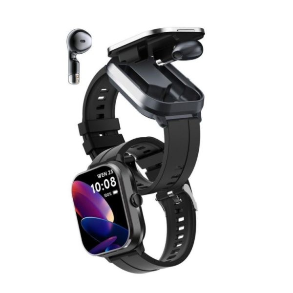 Έξυπνο Ρολόι με Ενσωματωμένα Ασύρματα Ακουστικά – 2 σε 1 Τεχνολογία