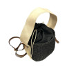 SHOULDER BAG MOHICANS WREATH F-01 BLACK