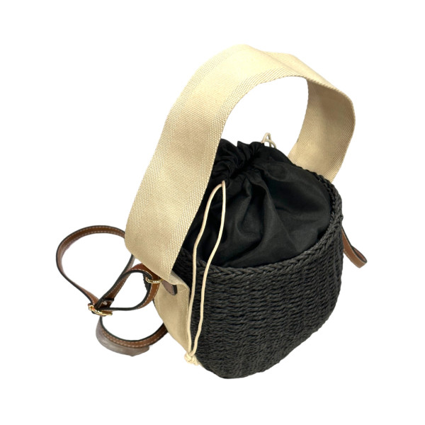 SHOULDER BAG MOHICANS WREATH F-01 BLACK