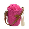 SHOULDER BAG MOHICANS WREATH F-02 FUCHSIA