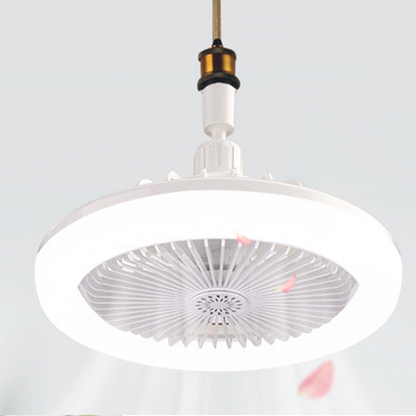 Περιστρεφόμενος ανεμιστήρας οροφής με ενσωματωμένο φως Ε27 30W 8" FAN-X002