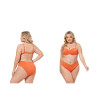 BIKINI SWIMSUIT SET MOHICANS FH3115 ORANGE