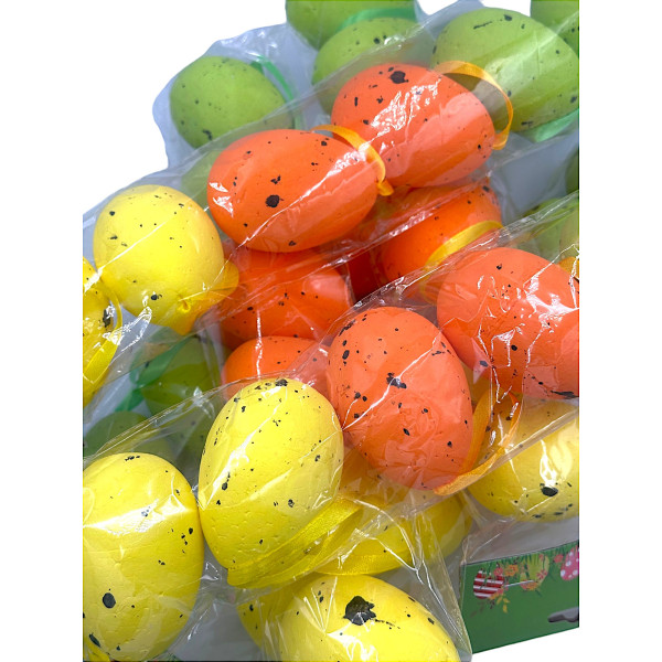 Πασχαλινό Διακοσμητικό Αυγό 6 Τεμ FHJ-113-031