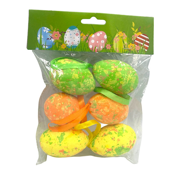 Easter Decorative Egg 6 Pcs FHJ-113-032