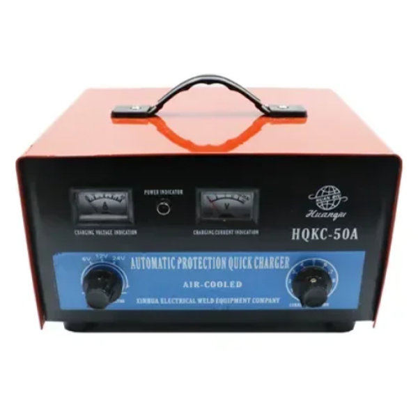 Φορτιστής Μπαταρίας Αυτοκινήτου - Μοτοσυκλέτας - Φορτηγού 50A 6V - 12V - 24V 100Ah 1471-33