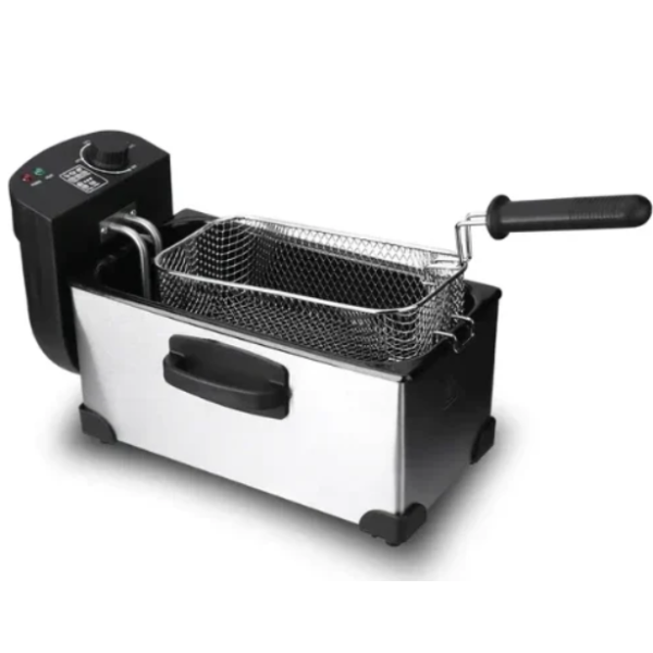 Φριτέζα Λαδιού με Αποσπώμενο Κάδο 2000W 3.5lt RAF R.5299 Ασημί