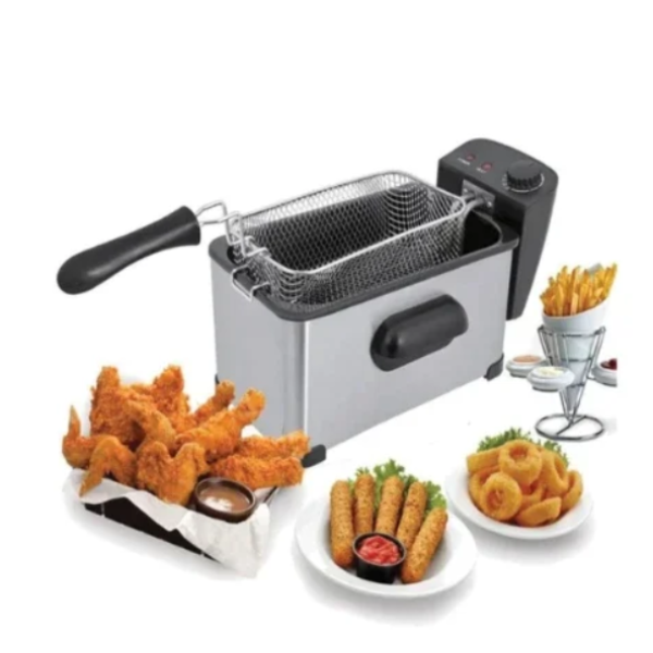 Φριτέζα Λαδιού με Αποσπώμενο Κάδο 2000W 3.5lt RAF R.5299 Ασημί