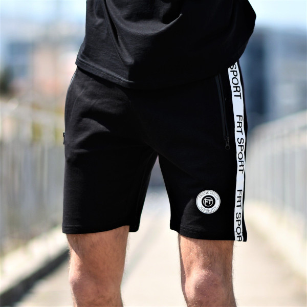 FT-301.BLACK ΑΝΔΡΙΚΗ ΒΕΡΜΟΥΔΑ MOHICANS