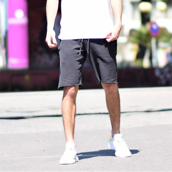 MEN'S SHORTS MOHICANS FT-305.BLACK