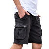 MEN'S SHORTS CARGO MOHICANS FT-310.BLACK