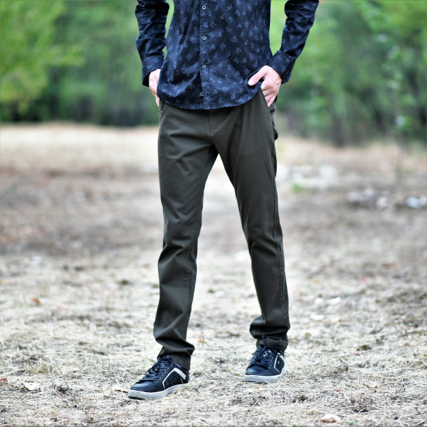 TROUSERS CHINOS MOHICANS FT-501 CYPRESS