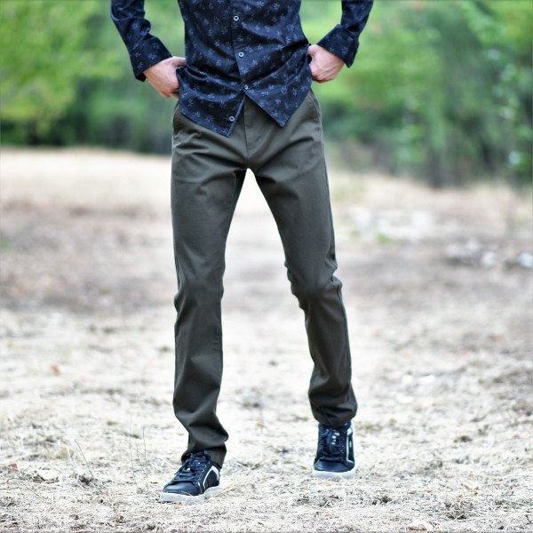 TROUSERS CHINOS MOHICANS FT-501 CYPRESS