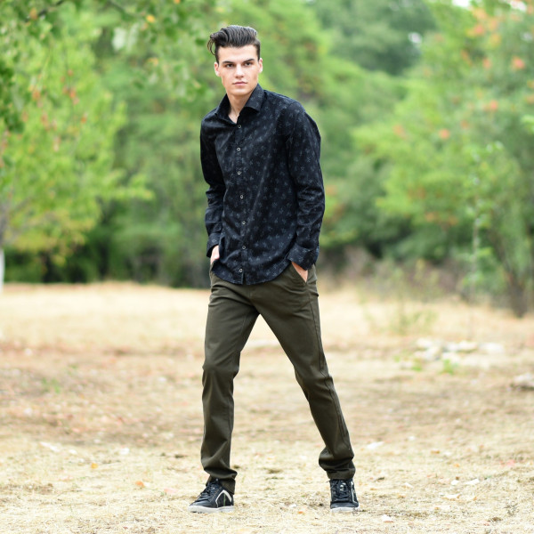 TROUSERS CHINOS MOHICANS FT-501 CYPRESS