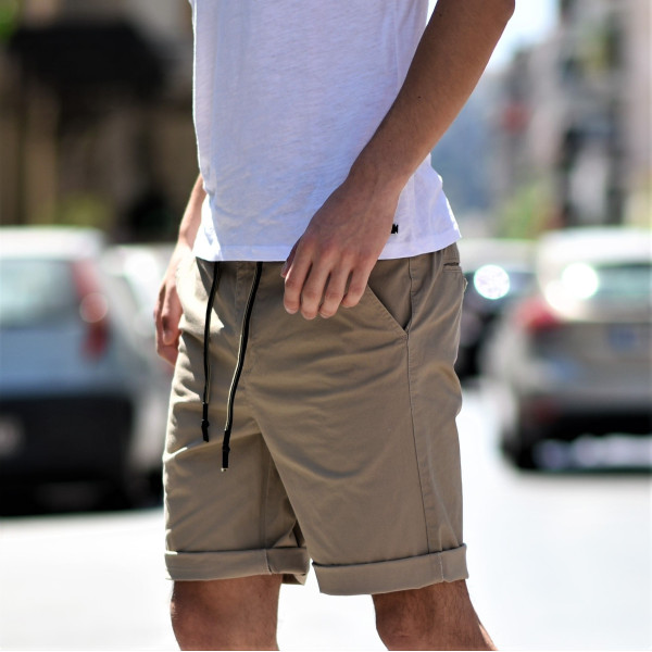 MEN'S BERMUDA CHINOS MOHICANS FT-510.BEIGE