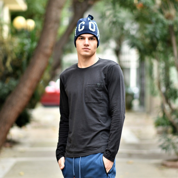 MEN T-SHIRT MOHICANS FT1025 BLACK