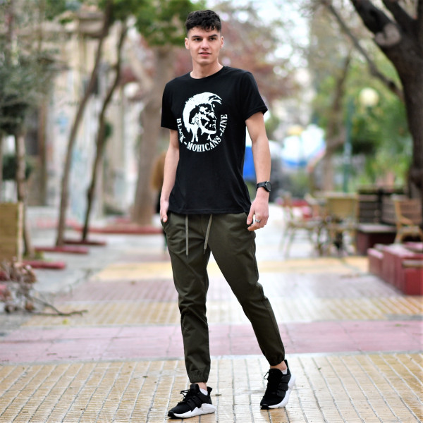 TROUSERS JOGGER MOHICANS FT222-402 KHAKI