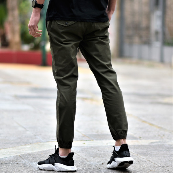 TROUSERS JOGGER MOHICANS FT222-402 KHAKI