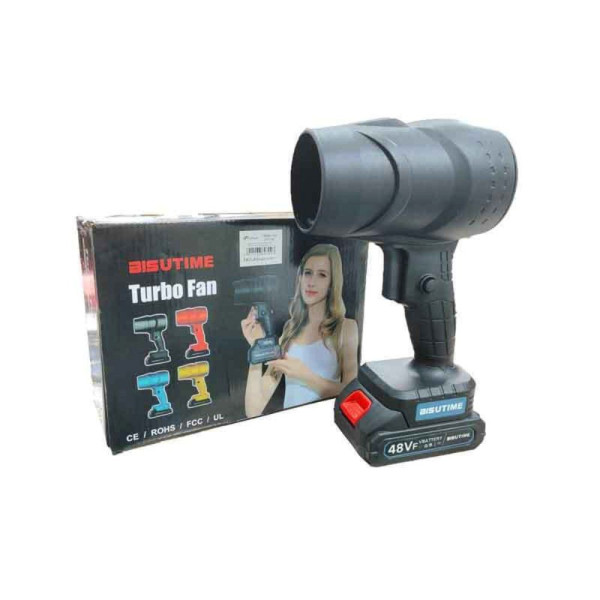 Φυσητήρας Χειρός με 2 Μπαταρίες 48V – Turbo Fan Bisutime HL18668-240